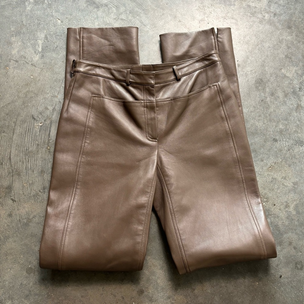 Chado Ralph Rucci leather pants